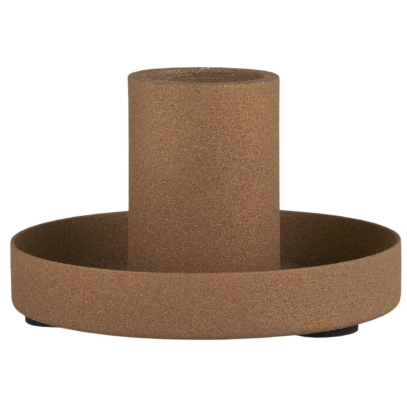 Kerzenhalter für 2,2 cm Kerzen - cognac