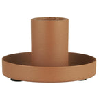 Kerzenhalter für 2,2 cm Kerze - ziegelfarbig