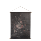 Chic Antique Leinwandbild mit Blumendruck
