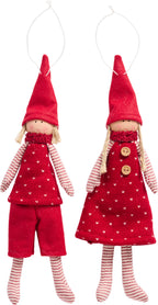 Ib Laursen Wichtelpärchen Sigrid und Sune 2 versch. My Nostalgic Christmas