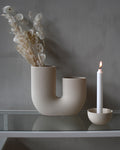 Storefactory Vase Stråvalla beige, Keramik