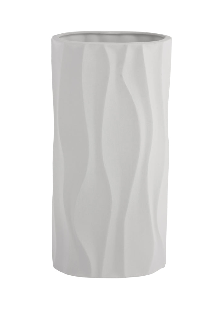 Storefactory Vase Enviken weiß, Keramikvase, 24cm