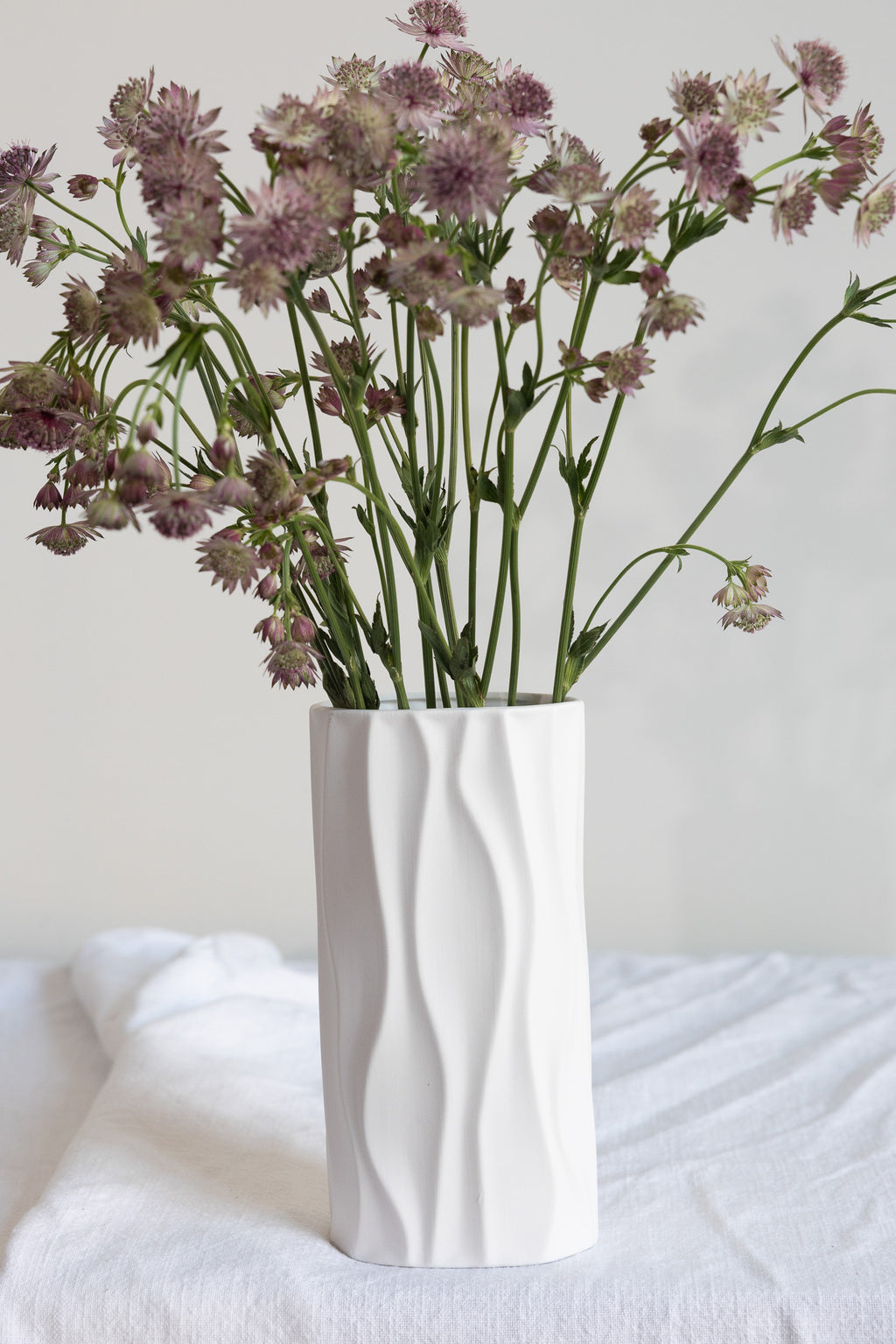 Storefactory Vase Enviken weiß, Keramikvase, 24cm