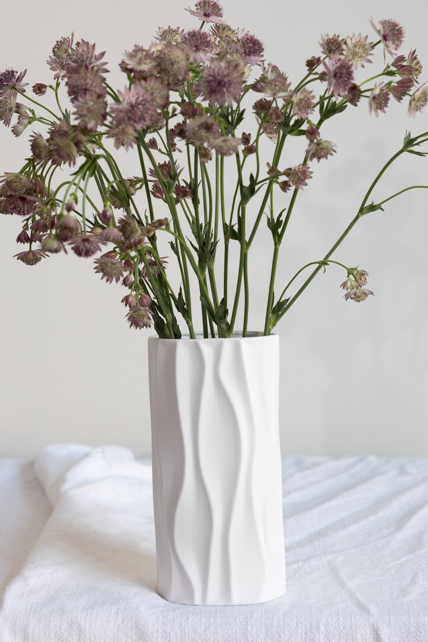 Storefactory Vase Enviken weiß, Keramikvase, 24cm