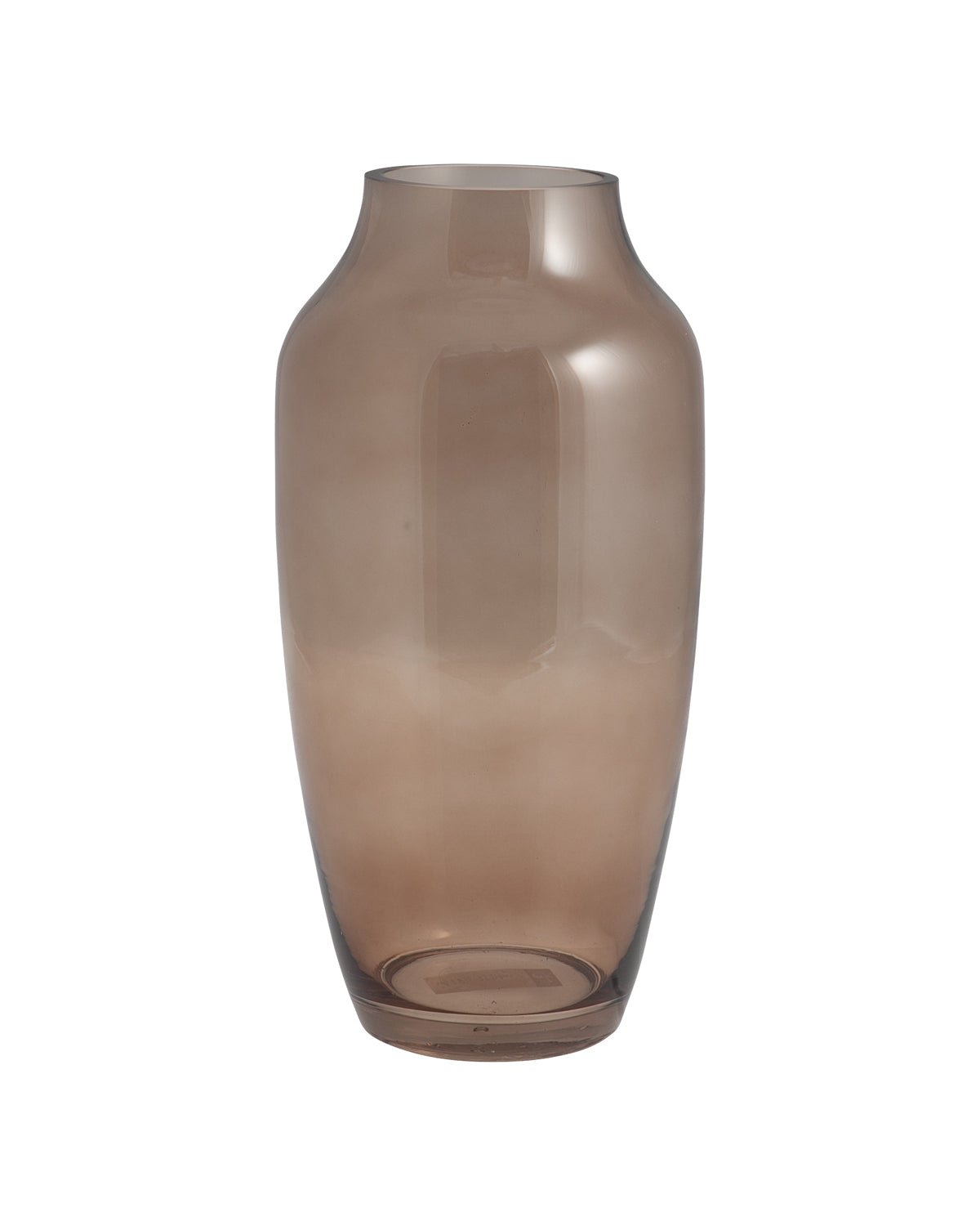 Storefactory Vase Gamleby, braun, 36cm, Glasvase