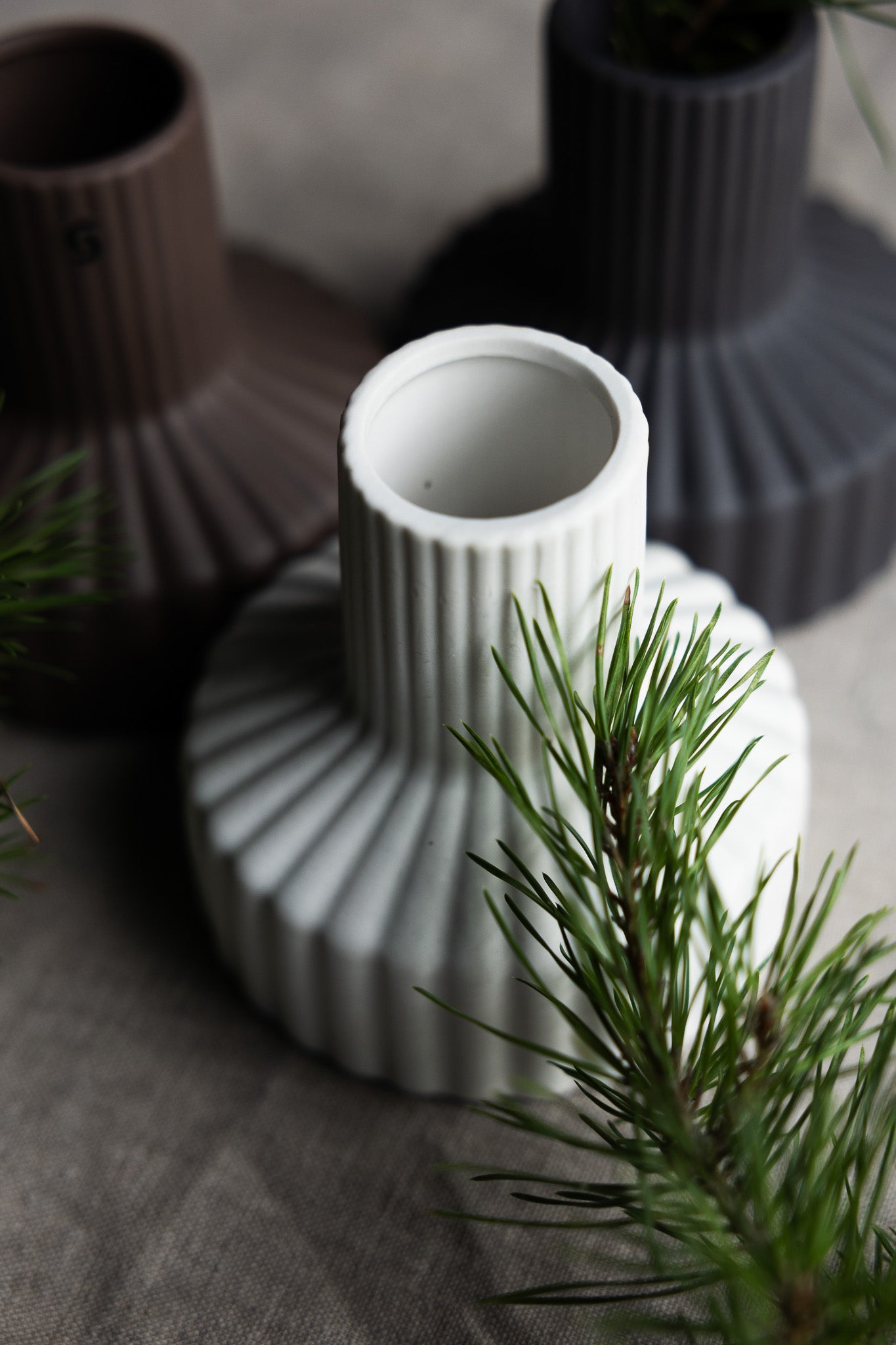 Storefactory Keramikvase Samset, weiß, klein