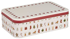 Ib Laursen Konfektdose mit Weihnachtsmotiven My Nostalgic Christmas -  flach viereckig