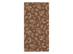 Chic Antique Serviette mit Blätter, L20/B10 cm walnuss