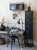 Chic Antique "Factory" Stuhl antique kohle