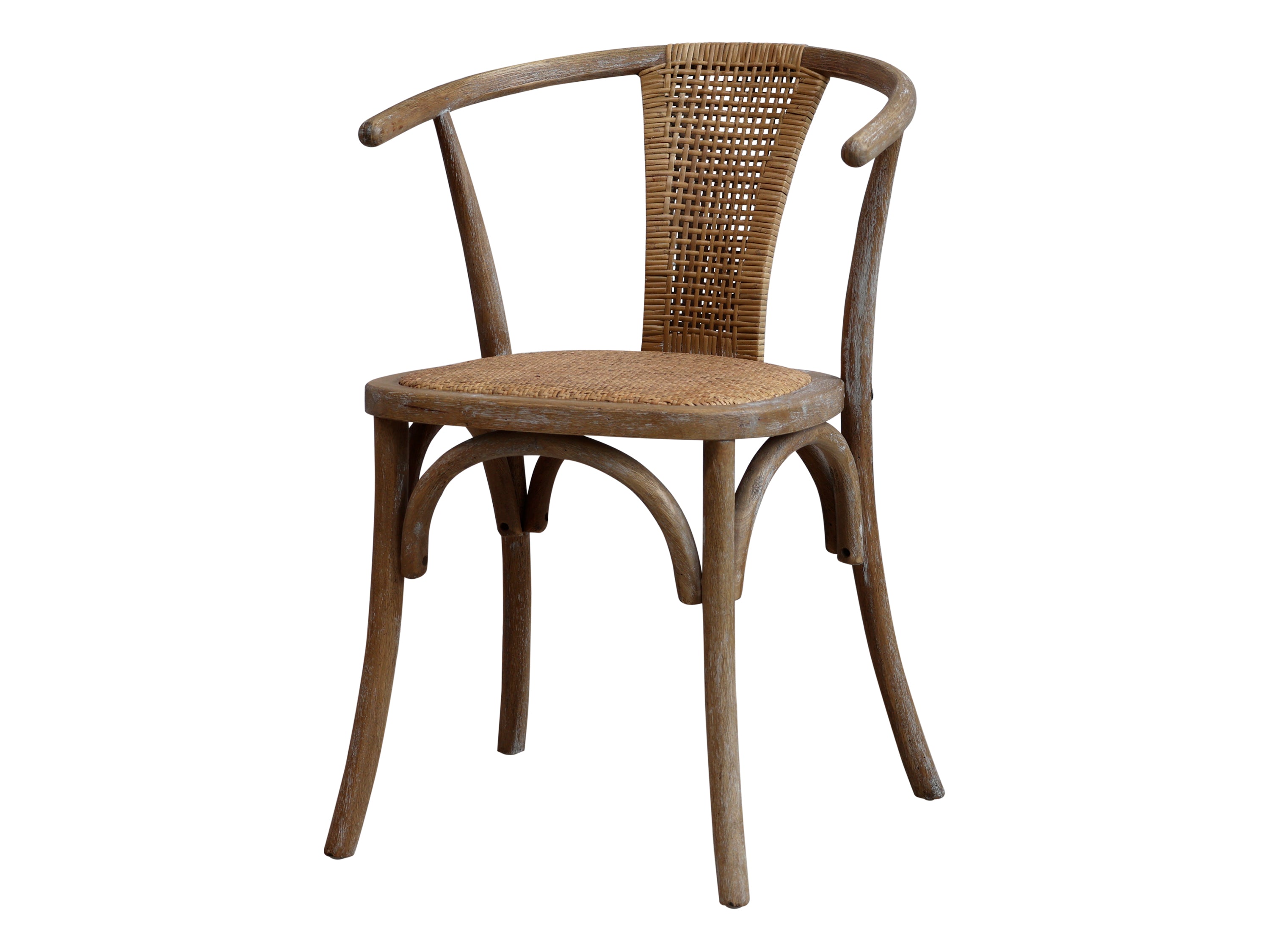 Chic Antique Französischer Esstischstuhl