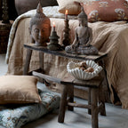 Chic Antique Bank aus Tanoak-Holz