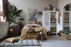 Chic Antique Bank aus Tanoak-Holz