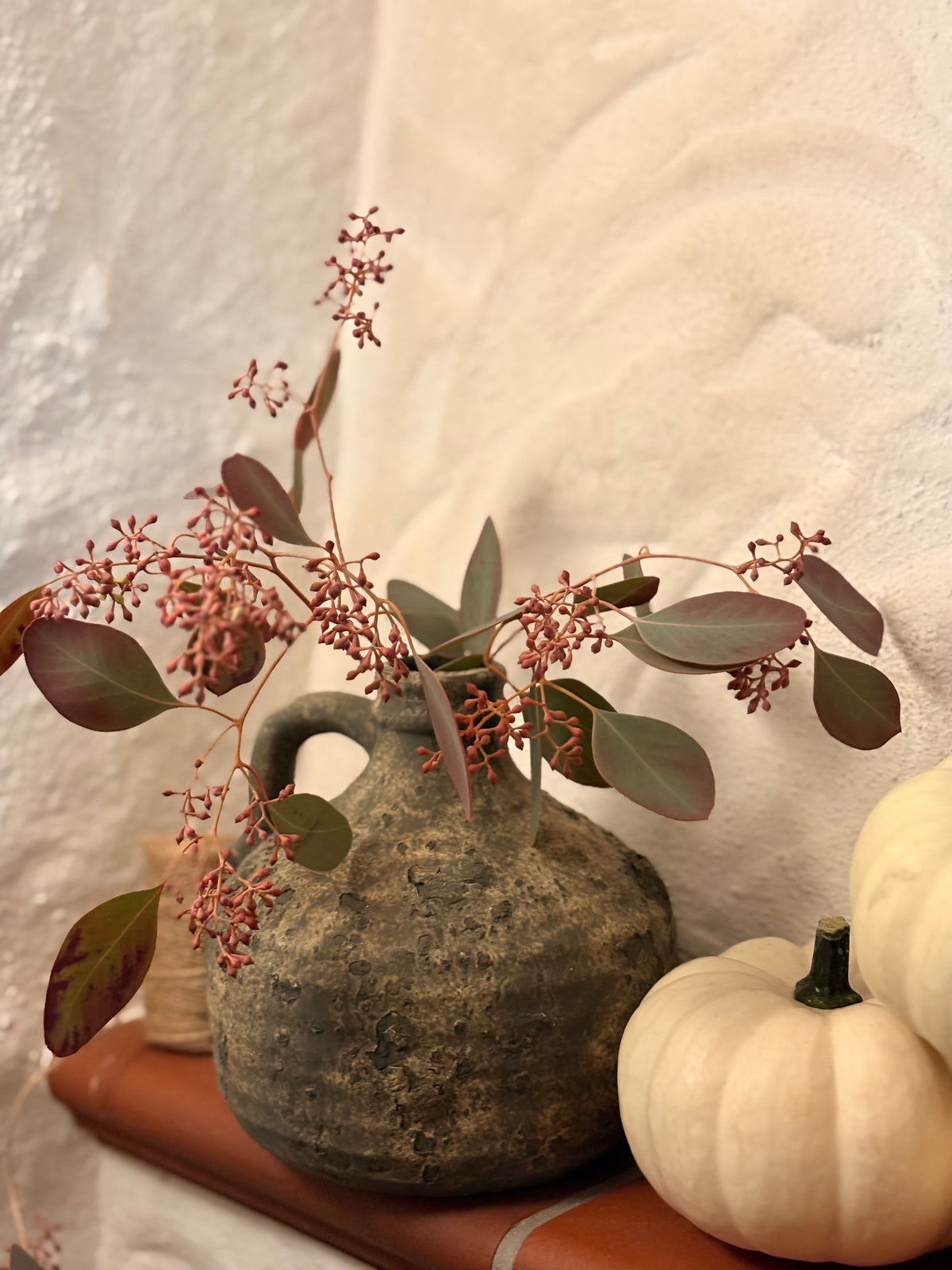 Rustikale Vase in Antik-Optik