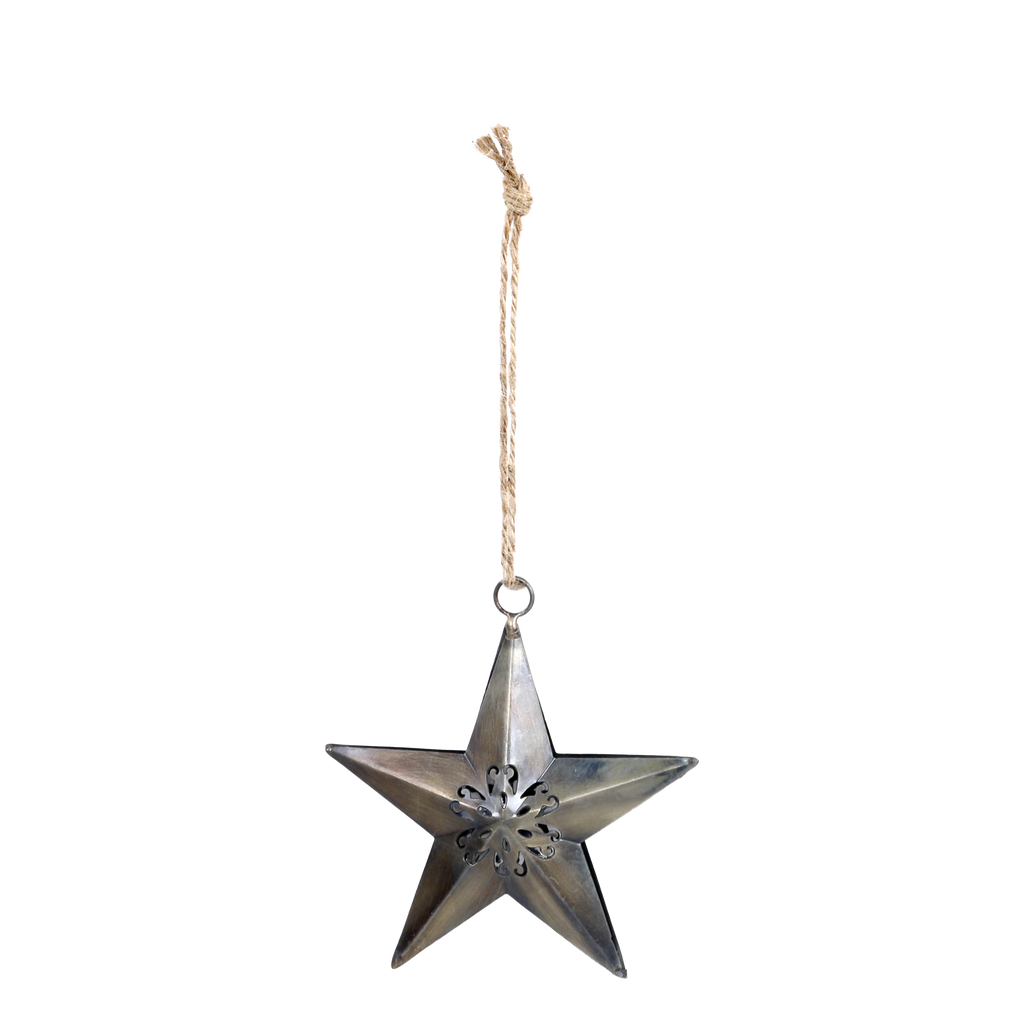 Chic Antique Stern messing - antique brass