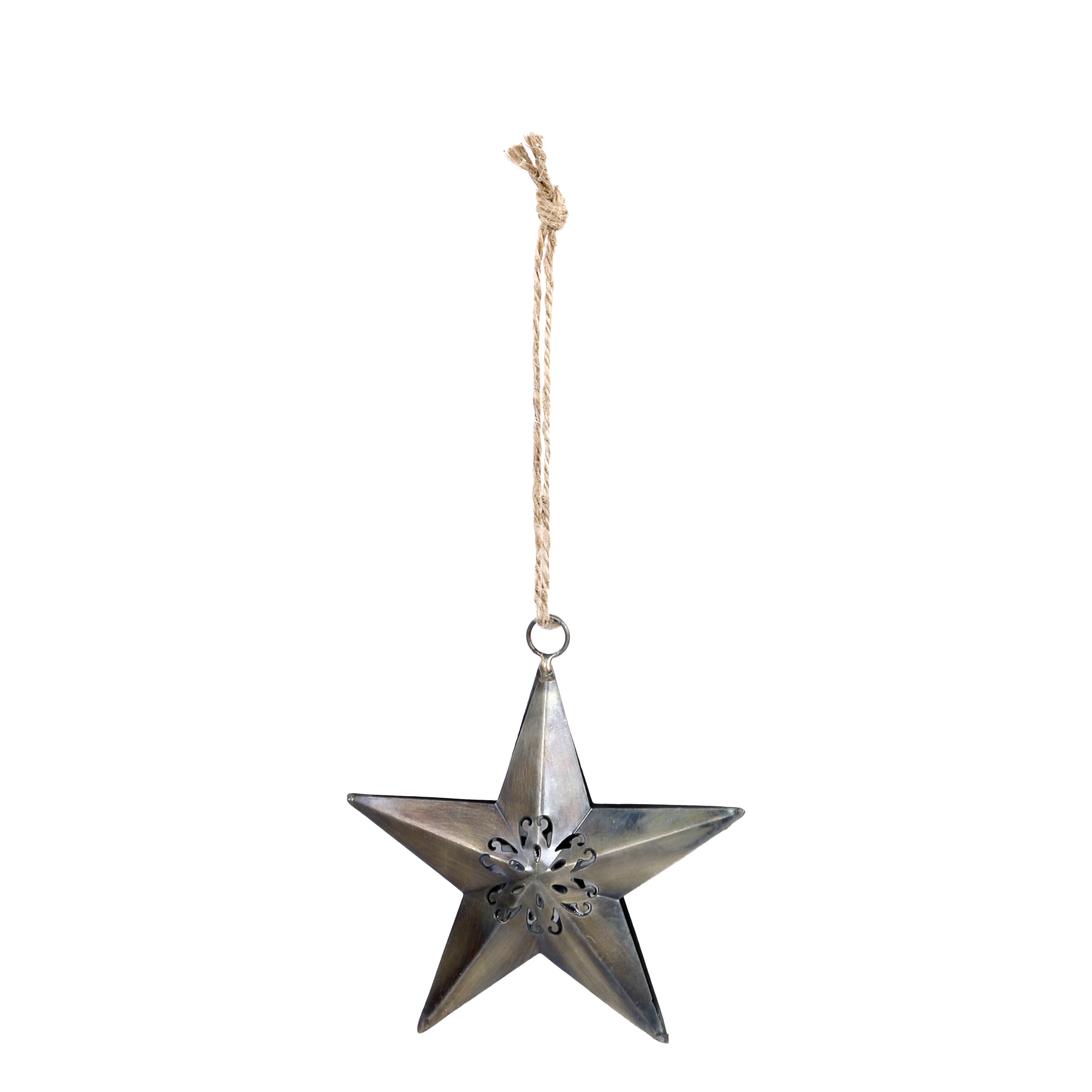 Chic Antique Stern messing - antique brass