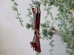 Chic Antique Vintage Ski red