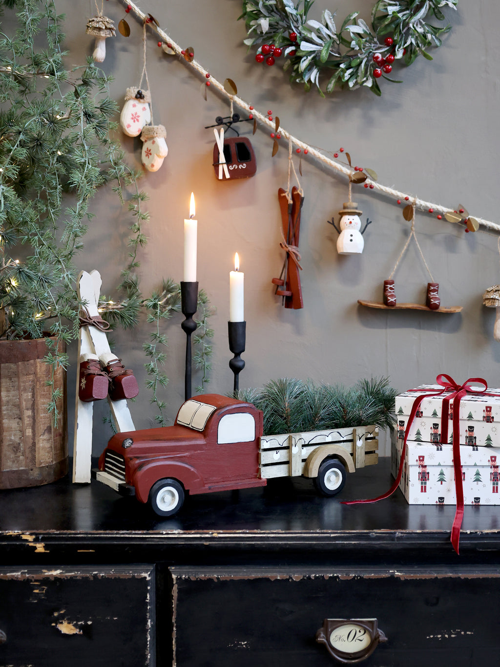 Chic Antique Weihnachtstruck 45cm lang