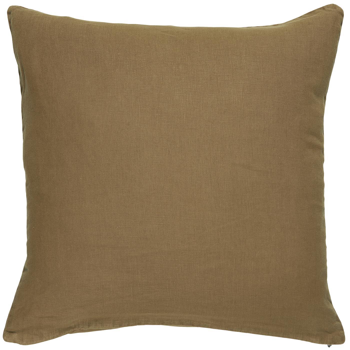 Ib Laursen Kissenbezug Farbe clay - Leinen 50x50 cm