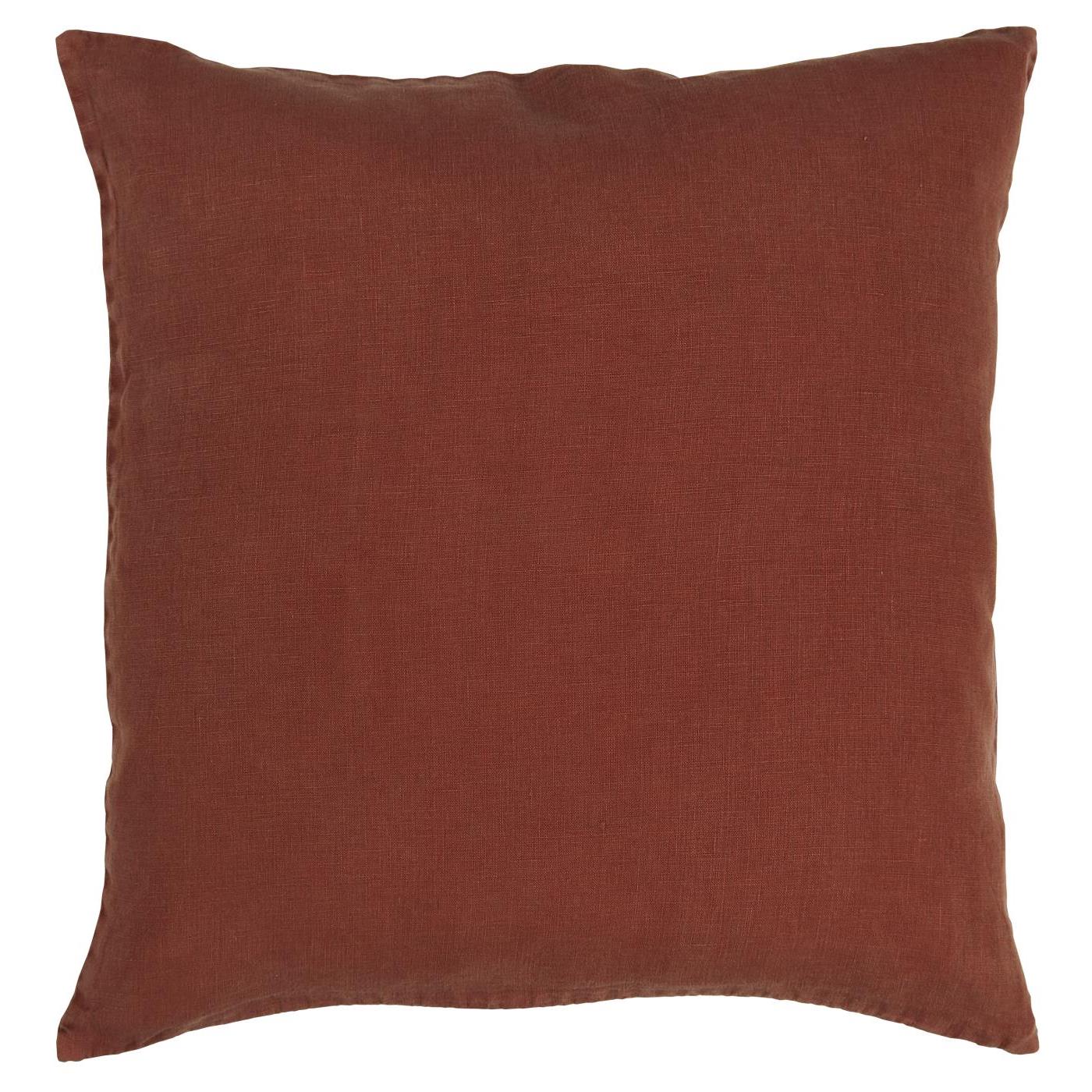 Ib Laursen Kissenbezug rost, 100% Leinen, 60x60cm