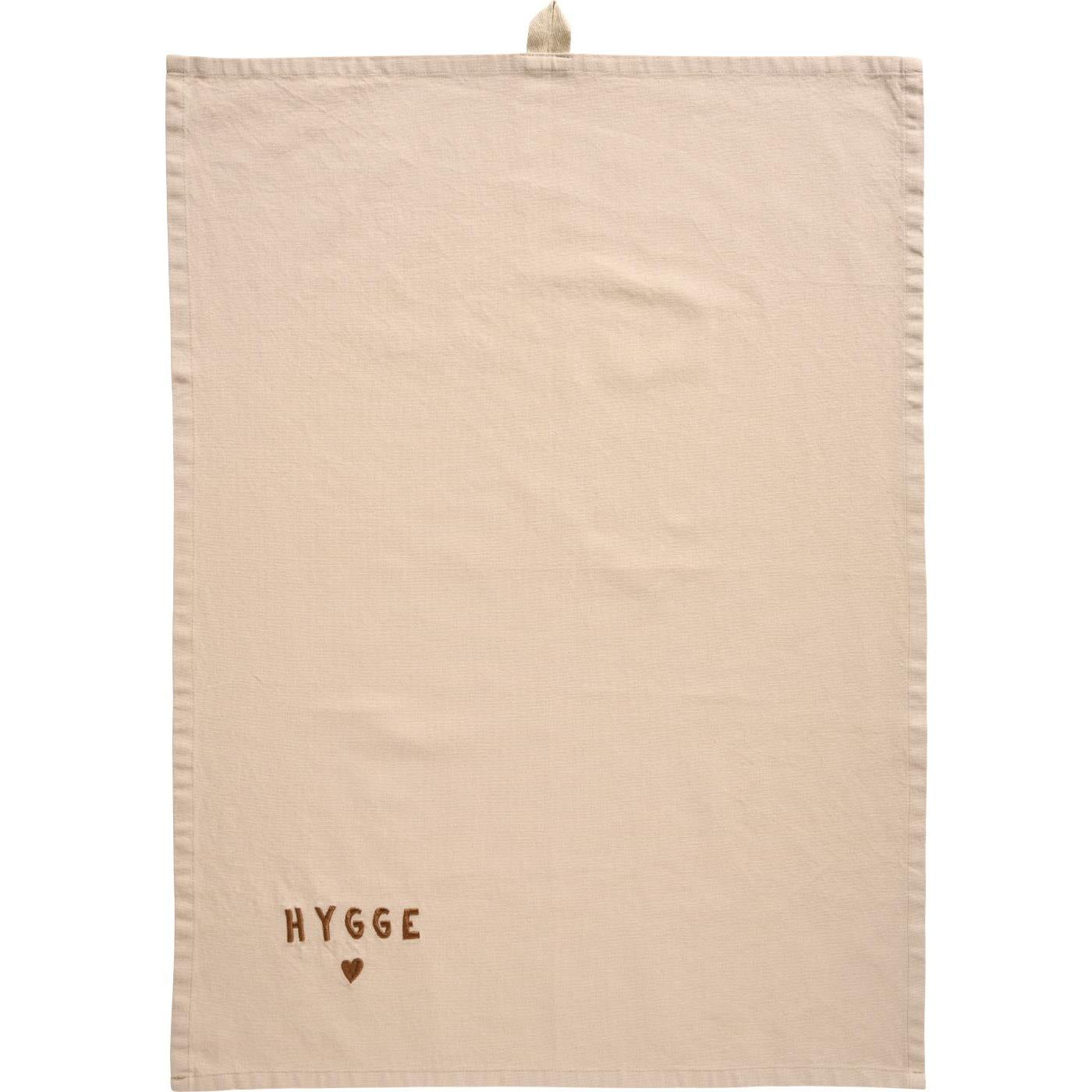 Ib Laursen „Tradition – Hygge“ Geschirrtuch, Leinenfarben (50 × 70 cm)