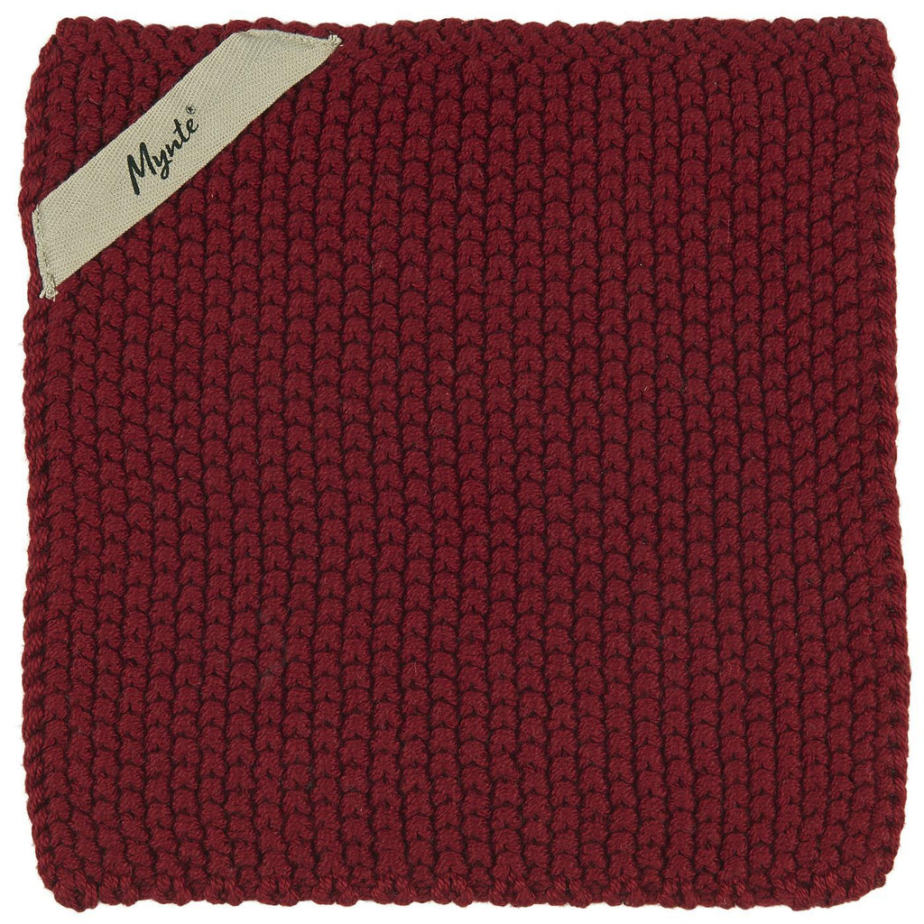 Ib Laursen Mynte Topflappen, rhododendron gestrickt