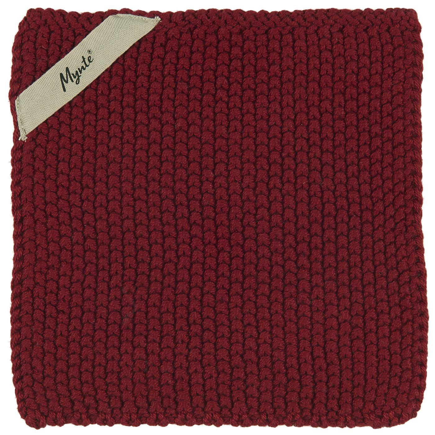 Ib Laursen Mynte Topflappen, rhododendron gestrickt