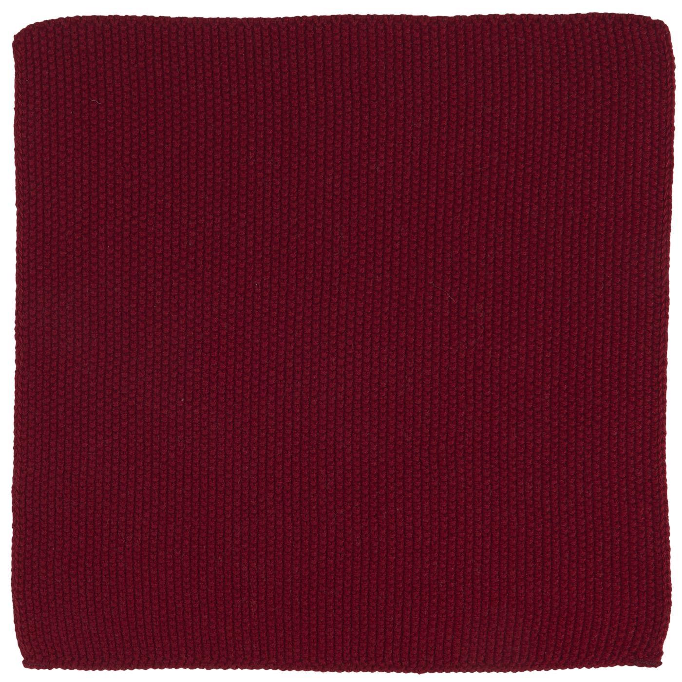 Ib Laursen Mynte "Rhododendron“ – Gestrickter Spüllappen, 25 × 25 cm