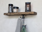 Chic Antique Haken mit 2 Haken schwarz