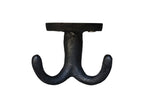 Chic Antique Haken mit 2 Haken schwarz