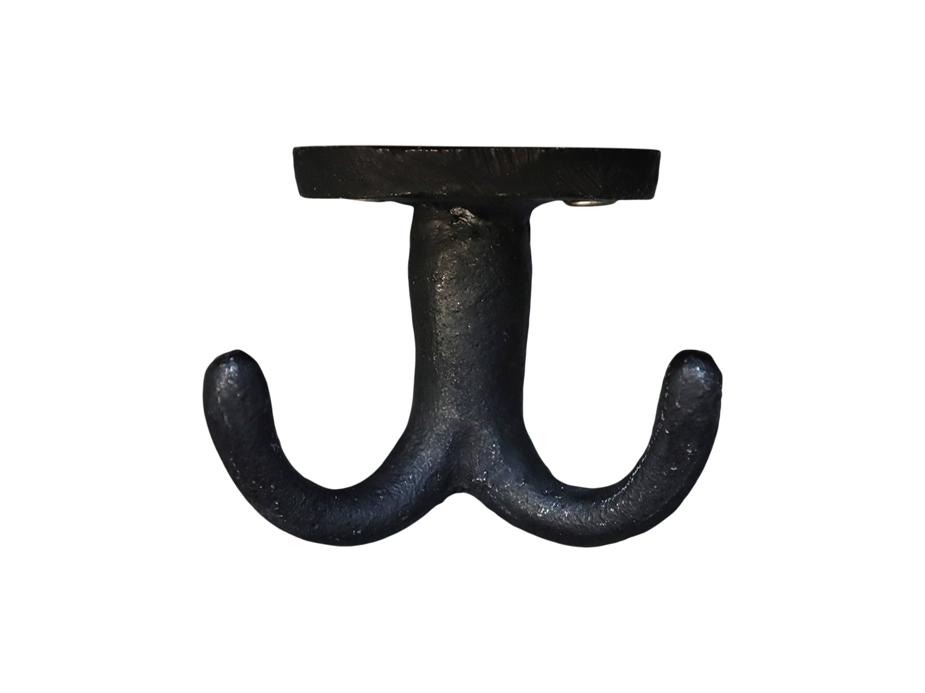 Chic Antique Haken mit 2 Haken schwarz