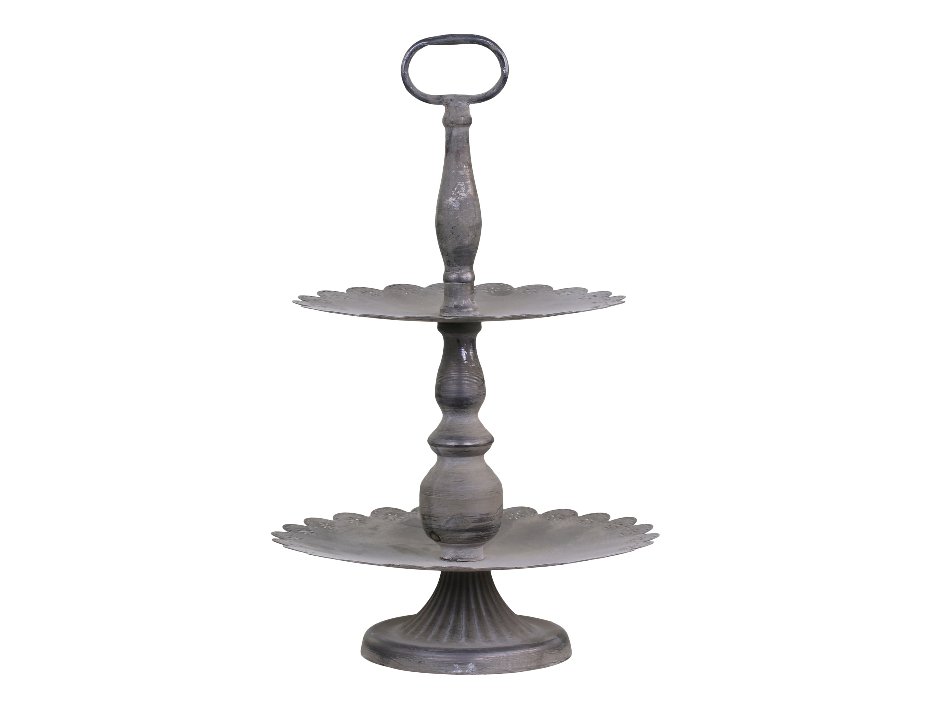 Chic Antique Etagere mit Spitzenkante