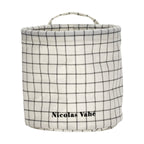 Nicolas Vahé Bag weiß/schwarz 15x15