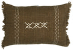 Ib Laursen Kissenbezug Safi olive 60x40cm