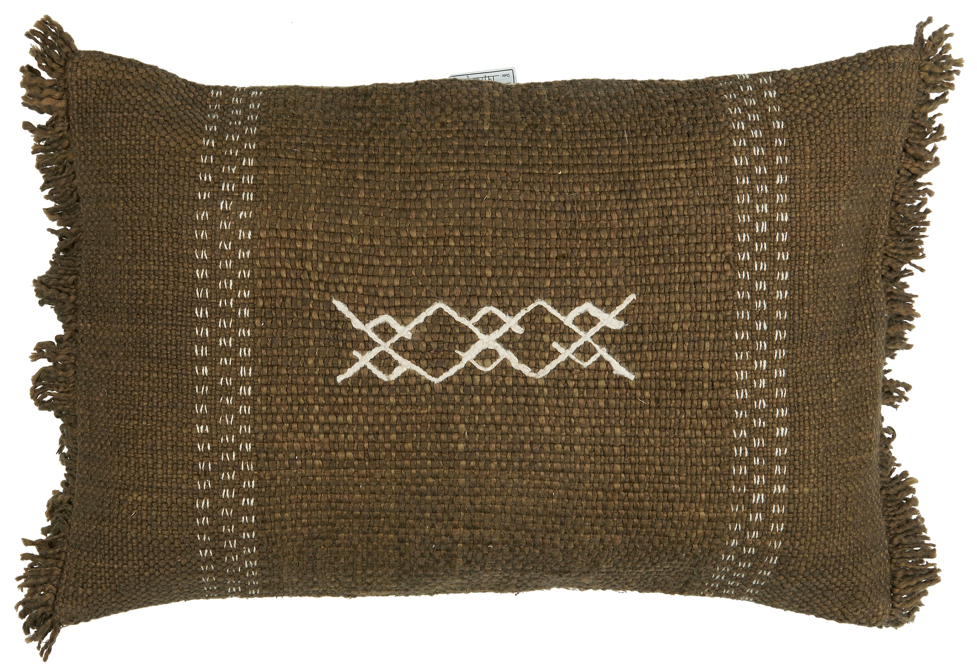 Ib Laursen Kissenbezug Safi olive 60x40cm