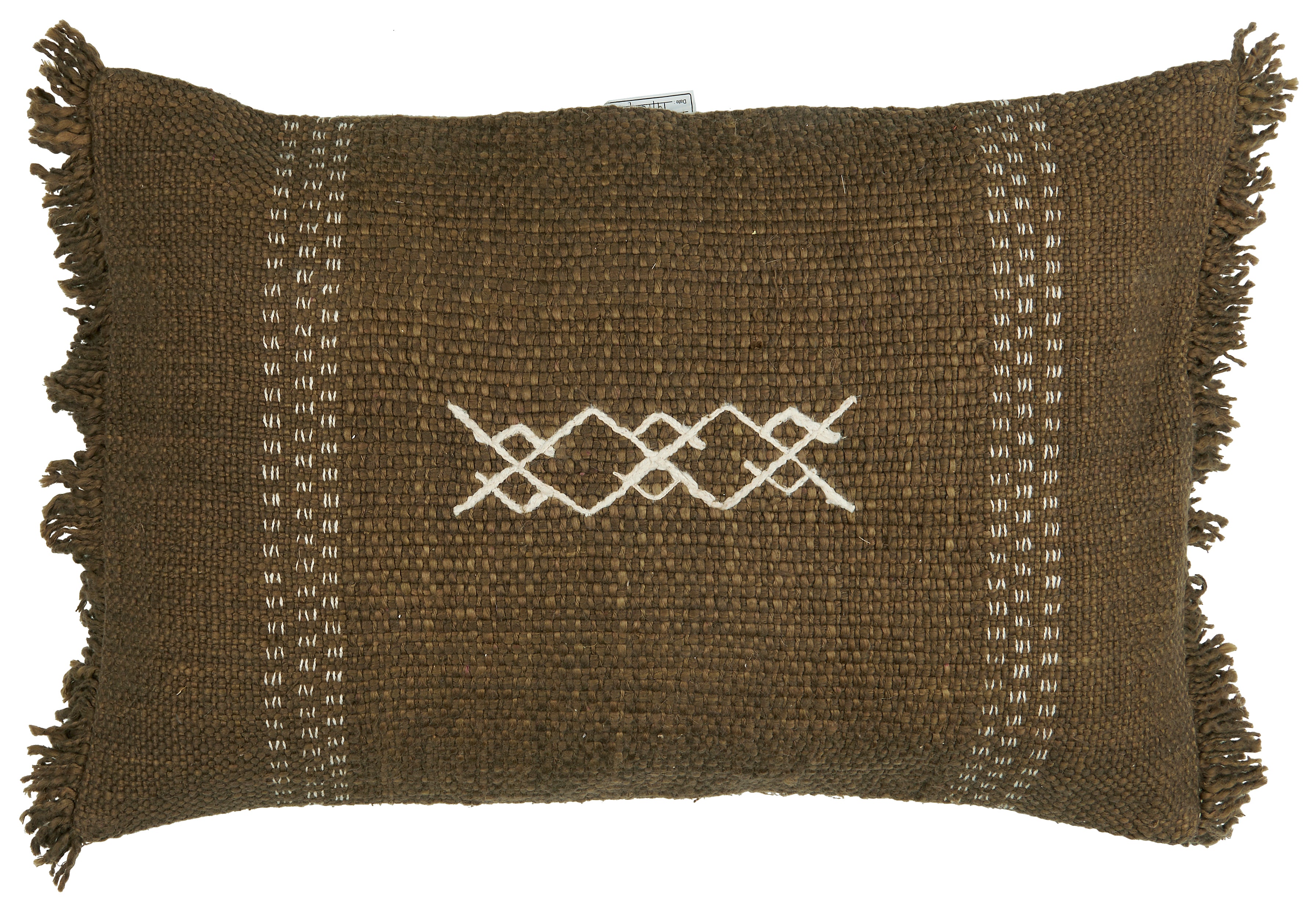 Ib Laursen Kissenbezug Safi olive 60x40cm