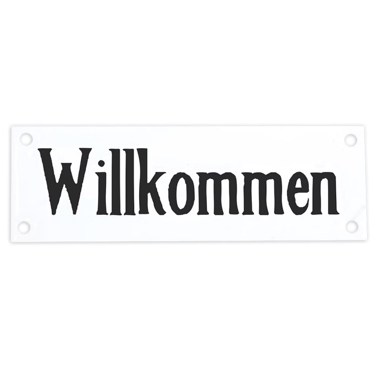 Strömshaga Schild Willkommen