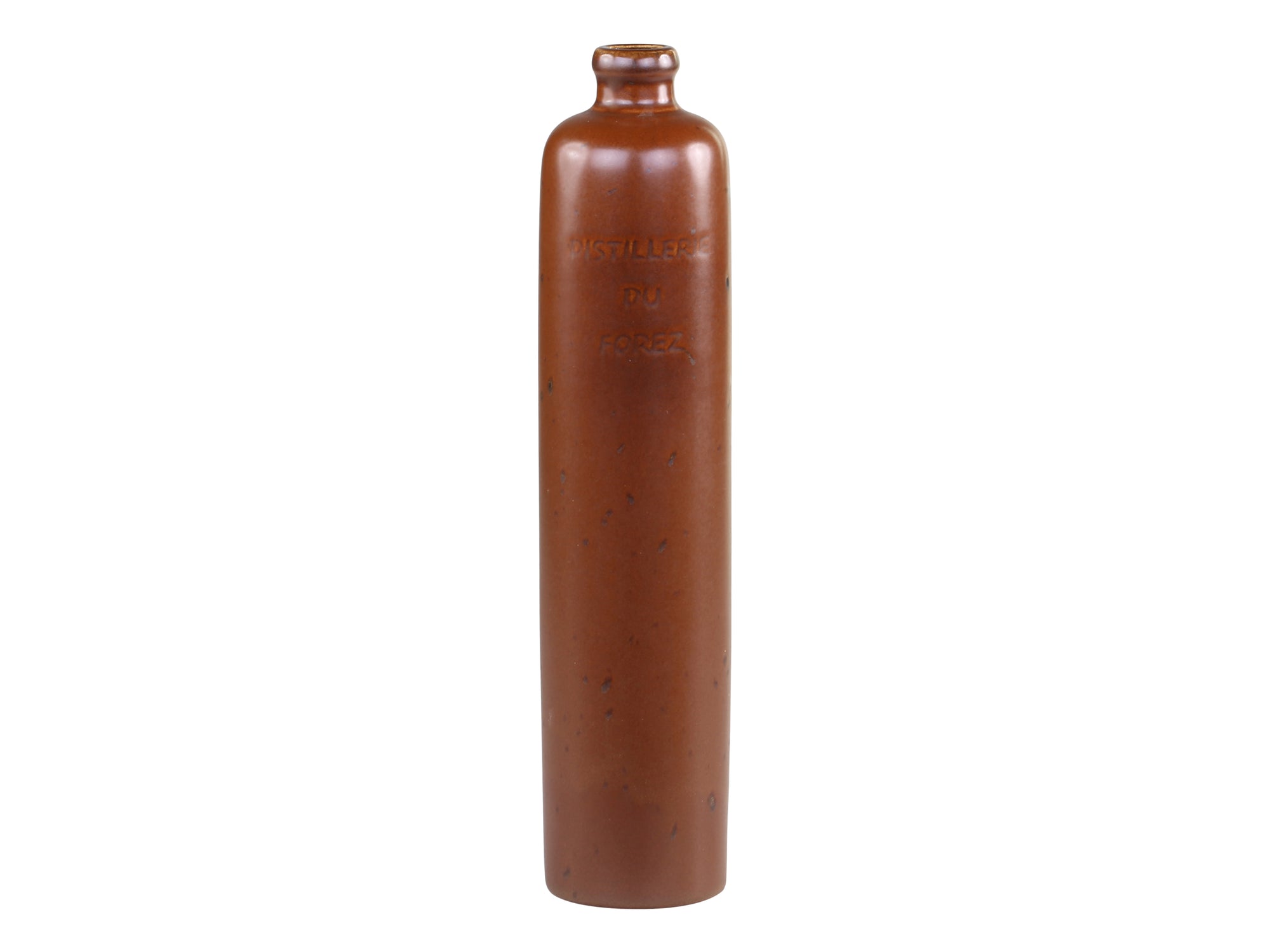Chic Antique Altfranzösische Flasche H28/D6 cm antique mokka