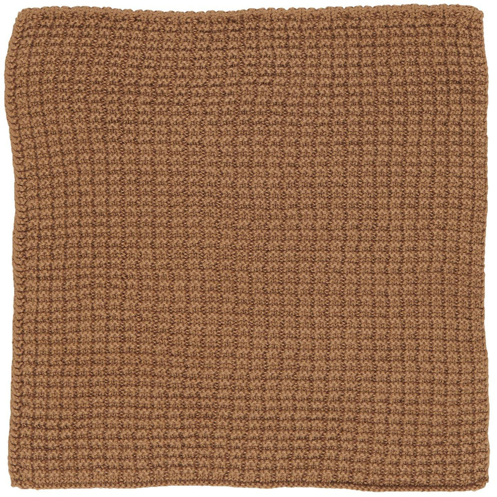 Ib Laursen Spüllappen Mynte braun gestrickt