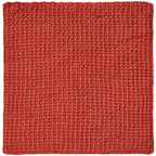 Ib Laursen Strick-Spüllappen „Mynte“, Rostfarbton (25 × 25 cm)