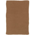 Ib Laursen Handtuch Mynte neu - gestrickt, erdbraun