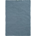 Ib Laursen Handtuch staubig blau gestrickt