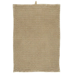 Ib Laursen Geschirrtuch Waffelmuster Cognac