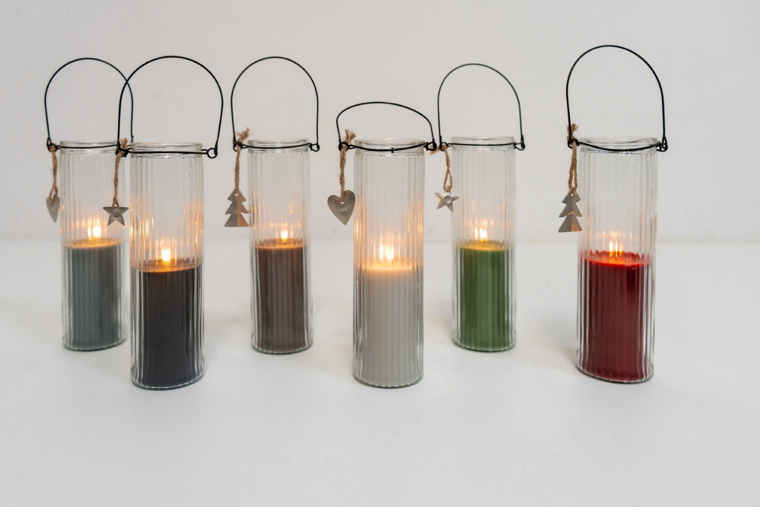 Home Society Kerze Tube "Dirk", Farbe Taupe
