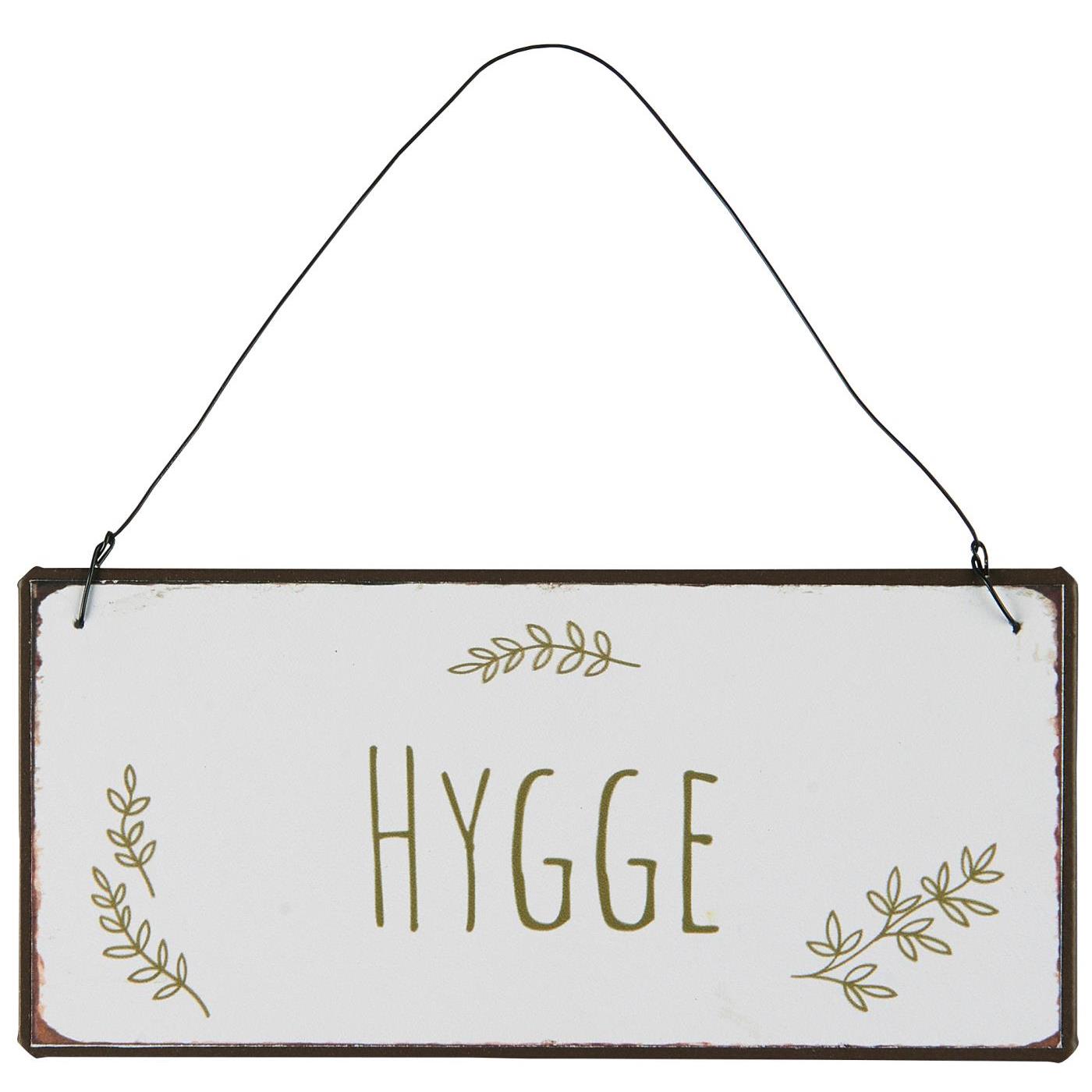 Ib Laursen Metallschild "Hygge"