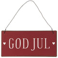 Ib Laursen Metallschild God Jul