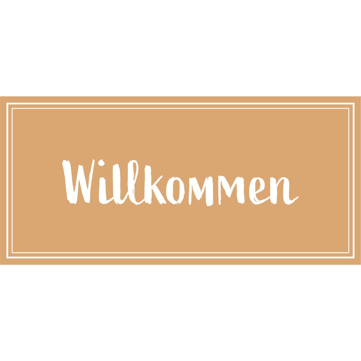 Ib Laursen Metallschild „Willkommen“