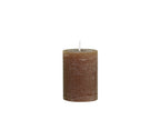 Chic Antique Macon Walnuss Stumpenkerze, H10/D7