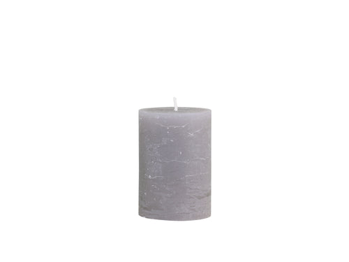 Chic Antique Macon Stumpenkerze Grau H10/D7cm