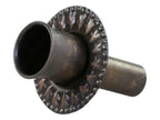 Chic Antique Kerzenhalter mit Dekor - Kerzenaufsatz, messing