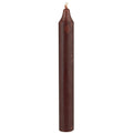 5er Set Stabkerze chocolate rustikal Ø:2,2 H:18